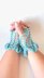 Nix lace crochet gloves