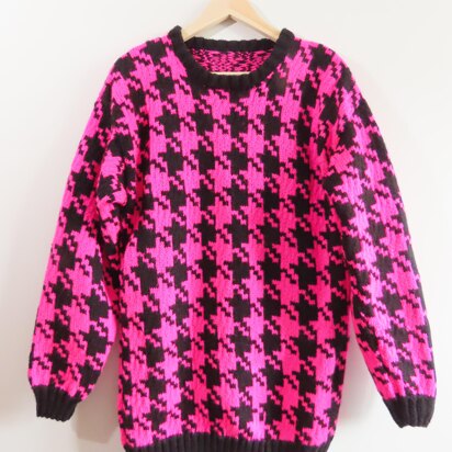 Giant Houndstooth Jumper