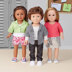 Simplicity S9032 18in Unisex Doll Clothes - Paper Pattern, Size OS (ONE SIZE)