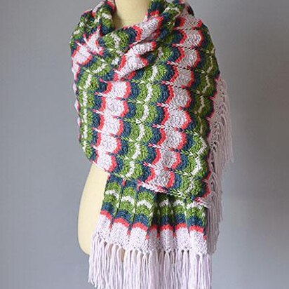 Chevron Wrap in Universal Yarn PDF