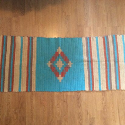 Mexican Serape Design Rug