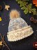 Autumn Leaf Winter Beanie Hat - with Helpful VIDEOS!