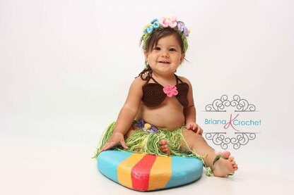 Hula Girl / Luau Set Newborn-Teen