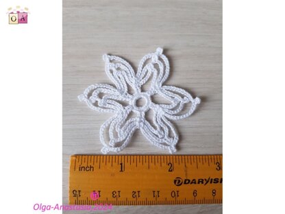 Crochet snowflake 30