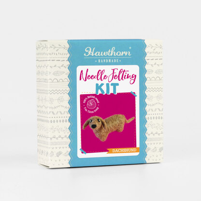 Needle Felting Kit: Dachshund – Treasures By The Box