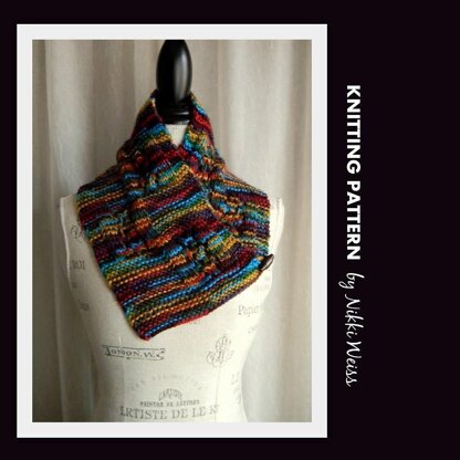 Impeccable Folklore Neckwarmer Scarf Knitting Pattern