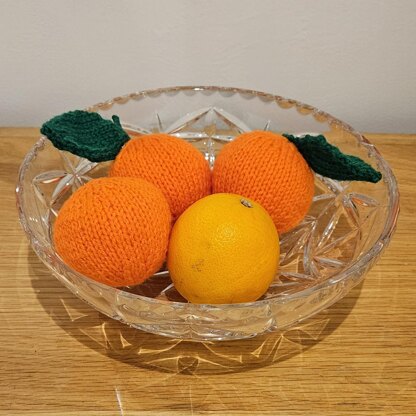 Knitted Oranges & Lemons