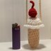 Crochet Ice Cream Holder/Pouch/Bag/Necklace for Lighter/Chapstick