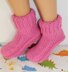 Mens Super Chunky Stocking Stitch Slippers