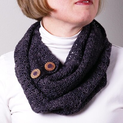 Quick & Easy Split Neck Cowl - Free Crochet Pattern - Ambassador