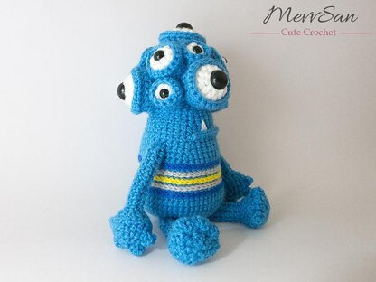 Amigurumi Horace the Monster