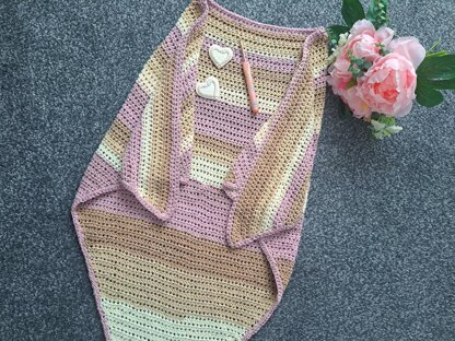 Crochet Easy French Wrap/Shawl Pattern