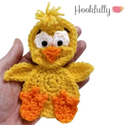 Easter chick appliqué