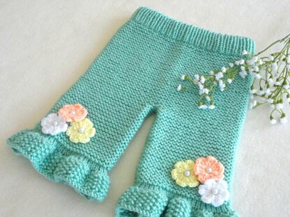 Knitting PATTERN Baby Girl Clothes Baby Cardigan Baby Pants