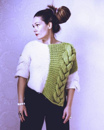 Chunky Sweater: Asymmetry Sweater