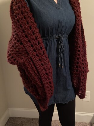 Dwell Chunky Crochet Sweater