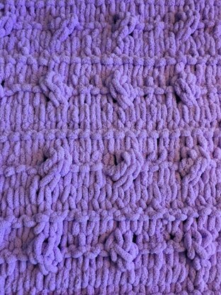 Popcorn Garland Baby Blanket