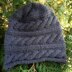 Cabled Slouch Hat