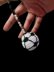 Crochet Football & Dragonfly key chain