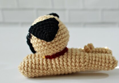 Leo the Pug Puppy Dog Amigurumi