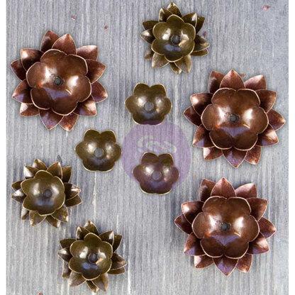 Prima Marketing Finnabair Mechanicals Metal Embellishments - Lotus