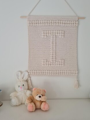 Letter I Wallhanging