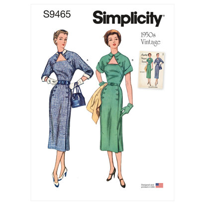 Simplicity Misses' Dress S9465 - Sewing Pattern