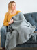 Amorie Blanket in Berroco  Remix Chunky - Downloadable PDF