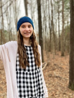 Cable Knit Headband Pattern | Cabled