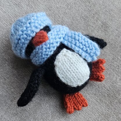 Knitted Penguin