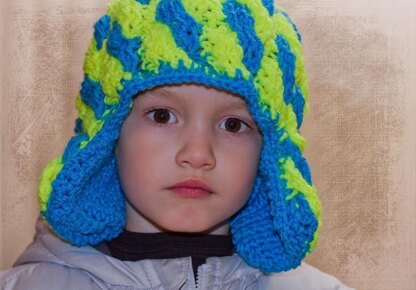 Twisted Colors Earflap Beanie