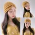 Easy Ribbed Turban with Bow