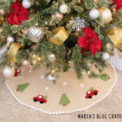 Red Truck Tree Skirt