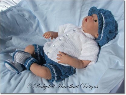 Shirt and Shorts Set 16-22” doll/newborn/0-3m baby