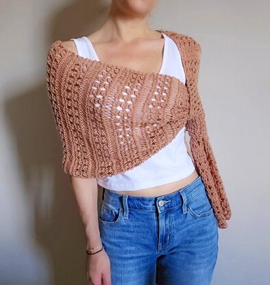 Blissful Dropped Stitch Scarf