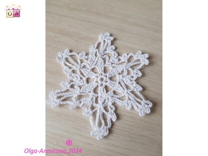 Crochet snowflake 86