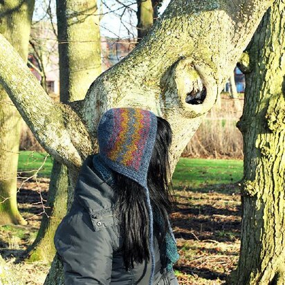 8-bit Fair Isle Hat