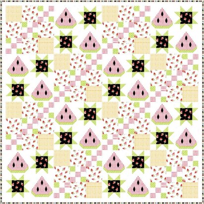 Michael Miller Fabrics Summer Watermelon - Downloadable PDF