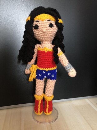 Amazon Princess amigurumi doll