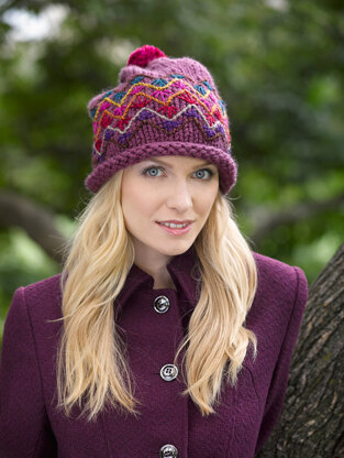 Slouch Hat in Lion Brand Wool-Ease Thick & Quick - L32108C