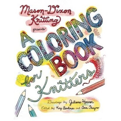 Chenille Press The Modern Daily Knitting Coloring Book for Knitters