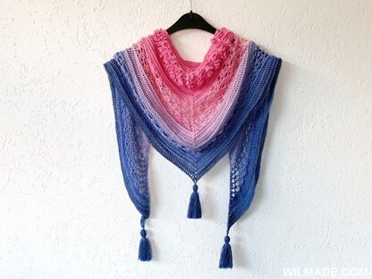 Vela Flower Shawl