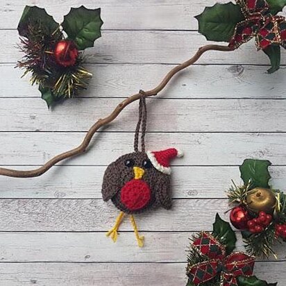 Christmas Robin Tree Decoration