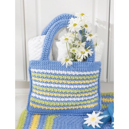 Shopping Tote Bag in Lily Sugar 'n Cream Solids - Downloadable PDF