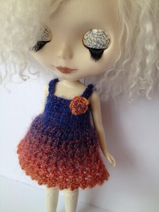 Blythe Lacey Mini Dress