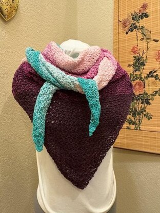 Cerise Shawl