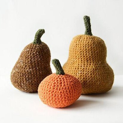 Gourds Crochet Pattern, Pumpkins