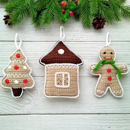 Christmas Gingerbread set 3