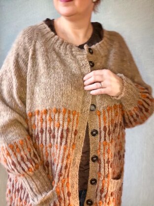 Falling Drops cardigan