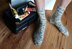 Speckled Cable Socks